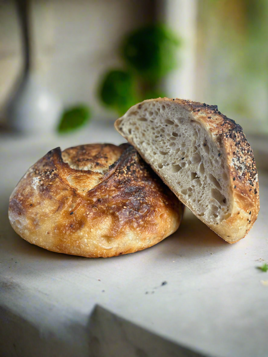 Everything Bagel Sourdough Bread Loaf