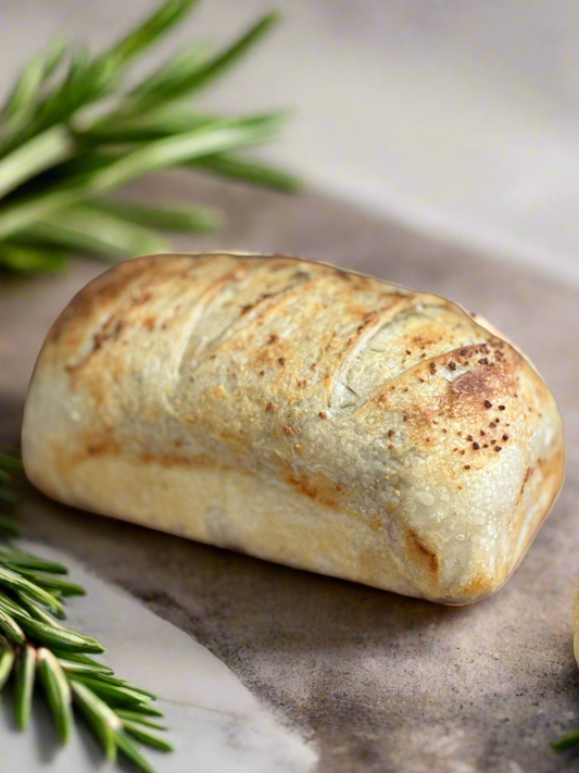 Rosemary Garlic Parmesan Sourdough Bread Loaf