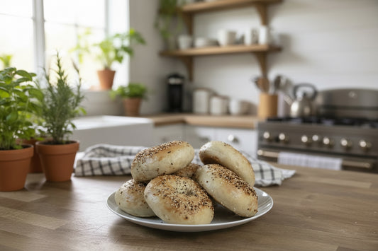 Half Dozen Sourdough Bagels